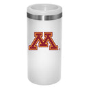 12oz White Slim Can Holder | Minnesota Golden Gophers