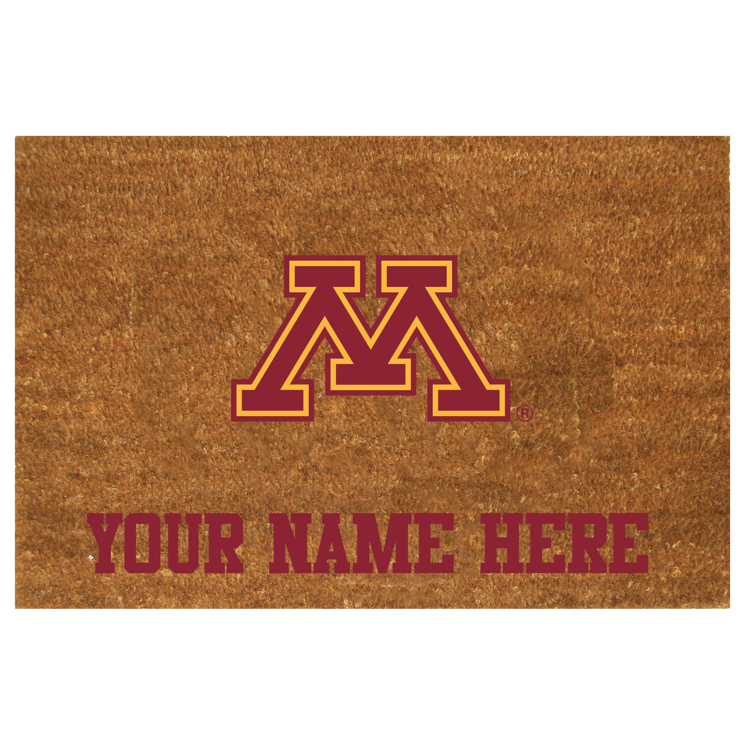 Personalized Doormat | Minnesota Golden Gophers