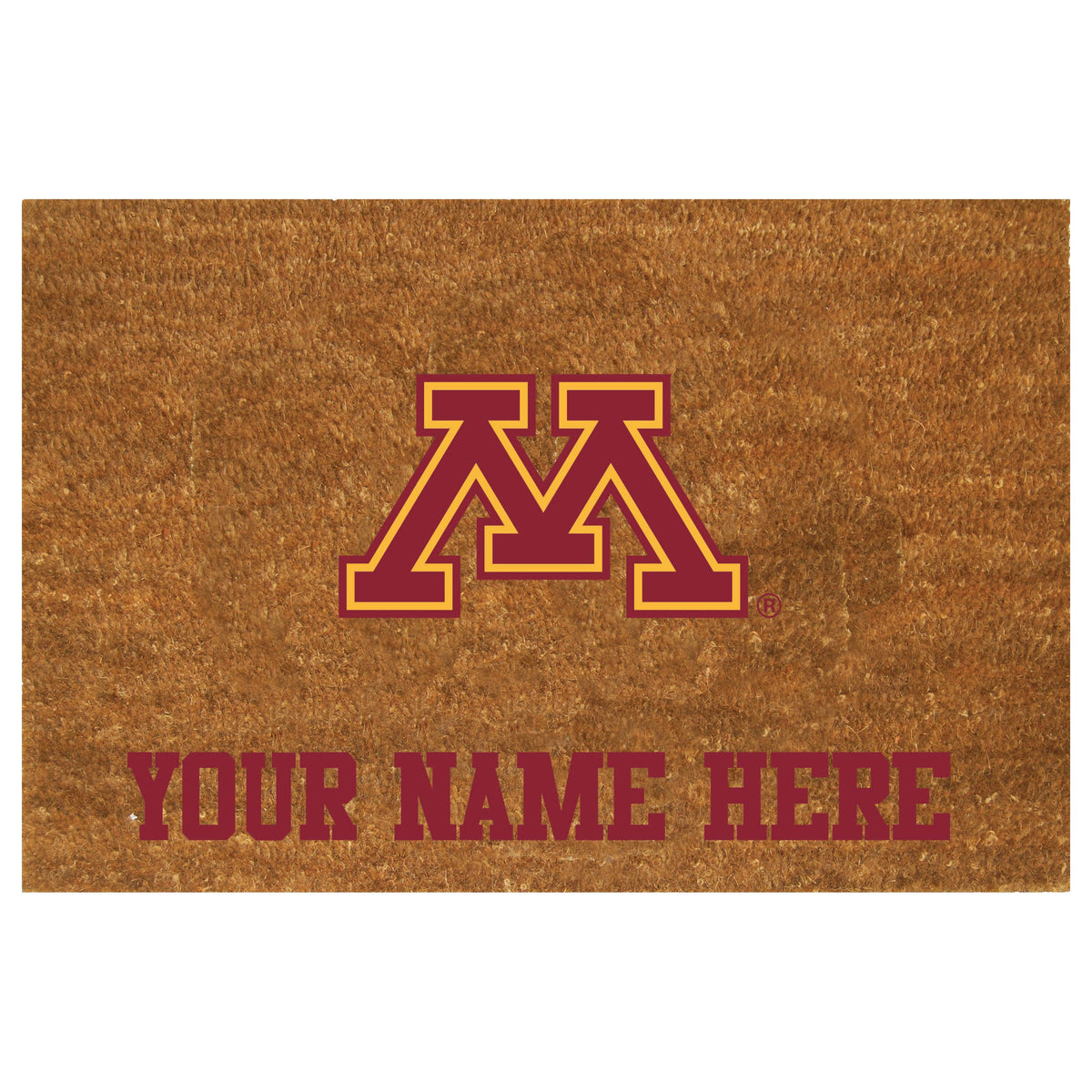 Personalized Doormat | Minnesota Golden Gophers