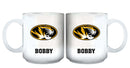 11oz White Personalized Ceramic Mug - Missouri COL, CurrentProduct, Custom Drinkware, Drinkware_category_All, Gift Ideas, Missouri Tigers, MIZ, Personalization, Personalized_Personalized 194207465073 $20.11