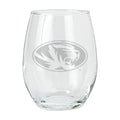 15oz Etched Stemless Tumbler | Missouri Tigers COL, CurrentProduct, Drinkware_category_All, Missouri Tigers, MIZ 194207264997 $12.49