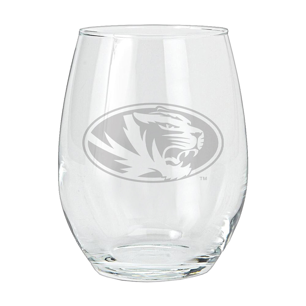 15oz Etched Stemless Tumbler | Missouri Tigers COL, CurrentProduct, Drinkware_category_All, Missouri Tigers, MIZ 194207264997 $12.49