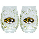2 Pack Glitter Stemless Wine Tumbler | MISSOURI
COL, Missouri Tigers, MIZ, OldProduct
The Memory Company