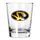 15oz Glass Tumbler MISSOURI COL, CurrentProduct, Drinkware_category_All, Missouri Tigers, MIZ 888966938335 $11