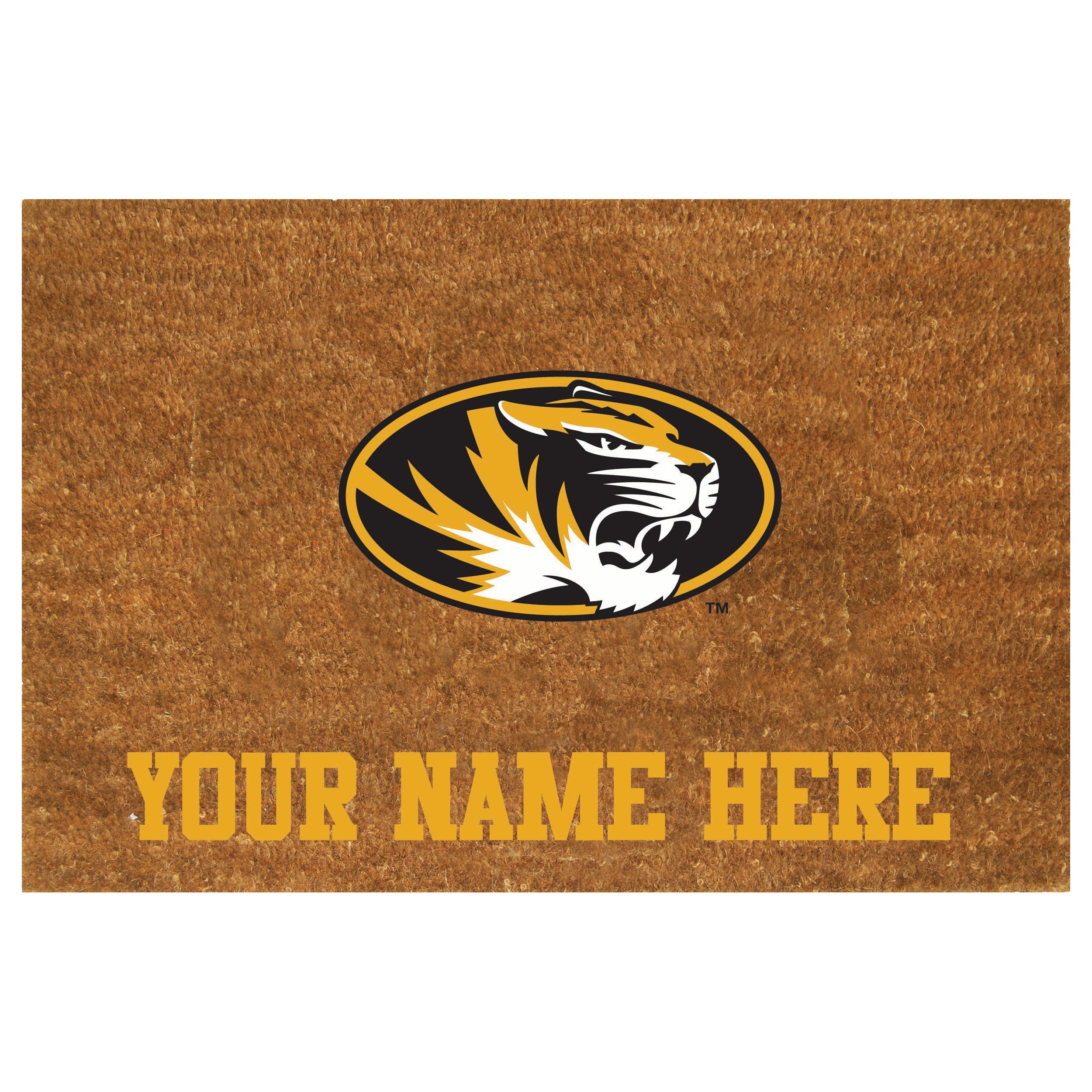 Personalized Doormat | Missouri Tigers