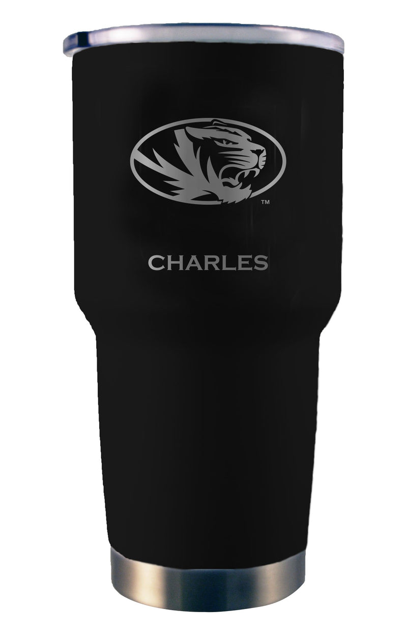 College 30oz Black Personalized Stainless-Steel Tumbler - Missouri
COL, CurrentProduct, Drinkware_category_All, Missouri Tigers, MIZ, Personalized_Personalized
The Memory Company