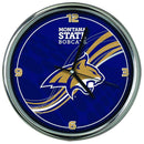 12 Inch Dynamic Chrome Clock | Montana State University COL, MNS, OldProduct 888966089549 $25