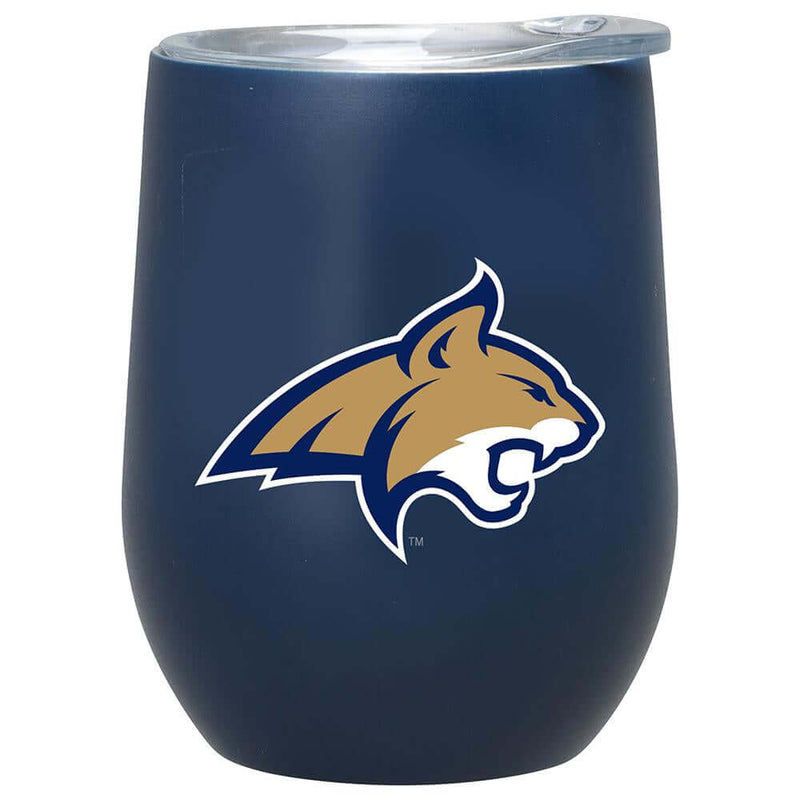 12oz Matte Stainless Steel Stemless Tumbler | Montana St COL, CurrentProduct, Drinkware_category_All, MNS 194207477687 $32.99