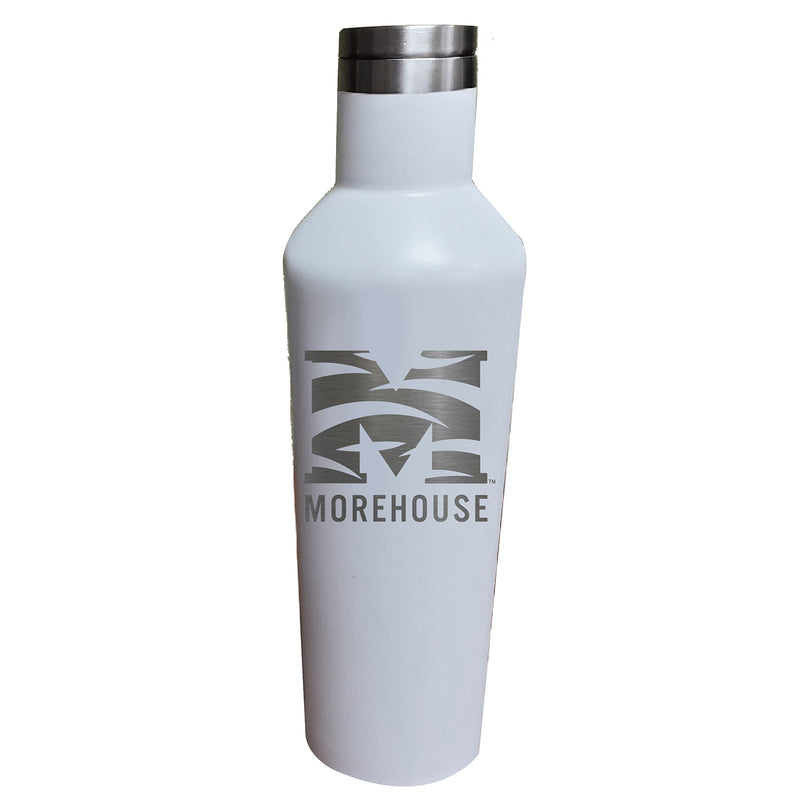 17oz White Etched Infinity Bottle | Morehouse Maroon Tigers