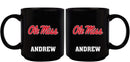 11oz Black Personalized Ceramic Mug - Mississippi COL, CurrentProduct, Custom Drinkware, Drinkware_category_All, Gift Ideas, Mississippi Ole Miss, MS, Personalization, Personalized_Personalized 194207373842 $20.11