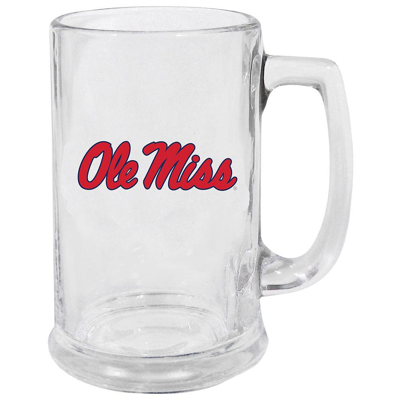 15oz Decal Glass Stein Ole Miss COL, Mississippi Ole Miss, MS, OldProduct 888966759305 $13
