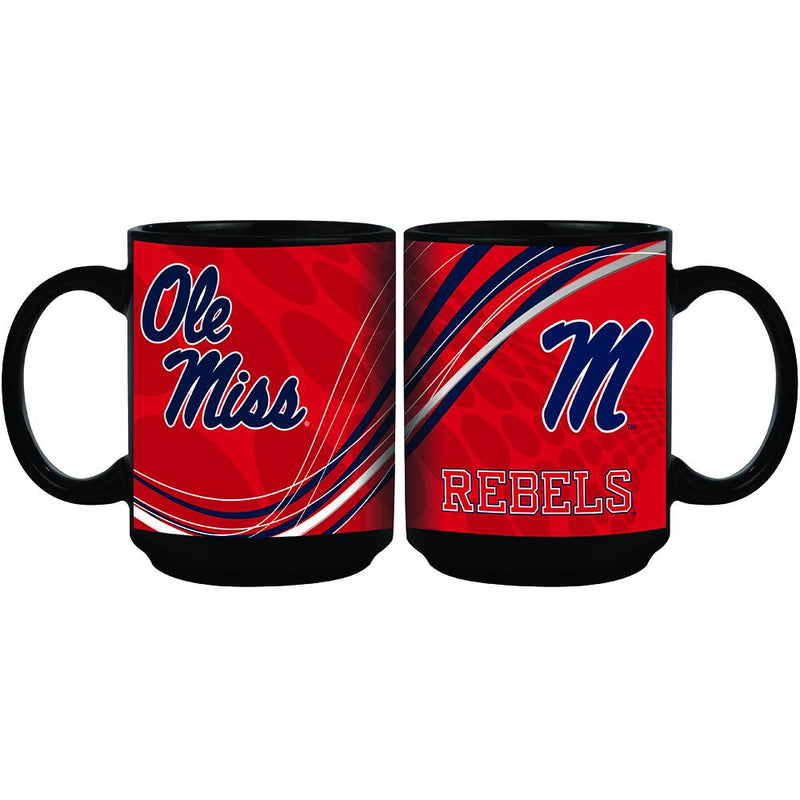 15oz Dynamic Style Mug | Mississippi COL, CurrentProduct, Drinkware_category_All, Mississippi Ole Miss, MS 888966592445 $12