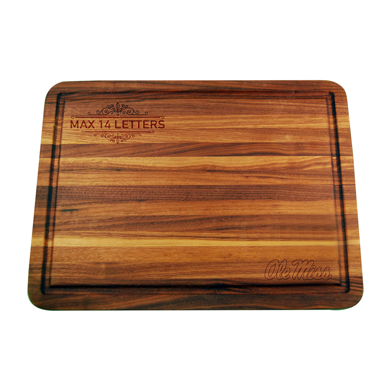 Personalized Acacia Cutting & Serving Board | Mississippi Ole Miss
COL, CurrentProduct, Home&Office_category_All, Home&Office_category_Kitchen, Mississippi Ole Miss, MS, Personalized_Personalized
The Memory Company