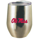 12oz Stainless Steel Stemless Tumbler w/Lid | Mississippi University COL, CurrentProduct, Drinkware_category_All, Mississippi Ole Miss, MS 888966599253 $21.99