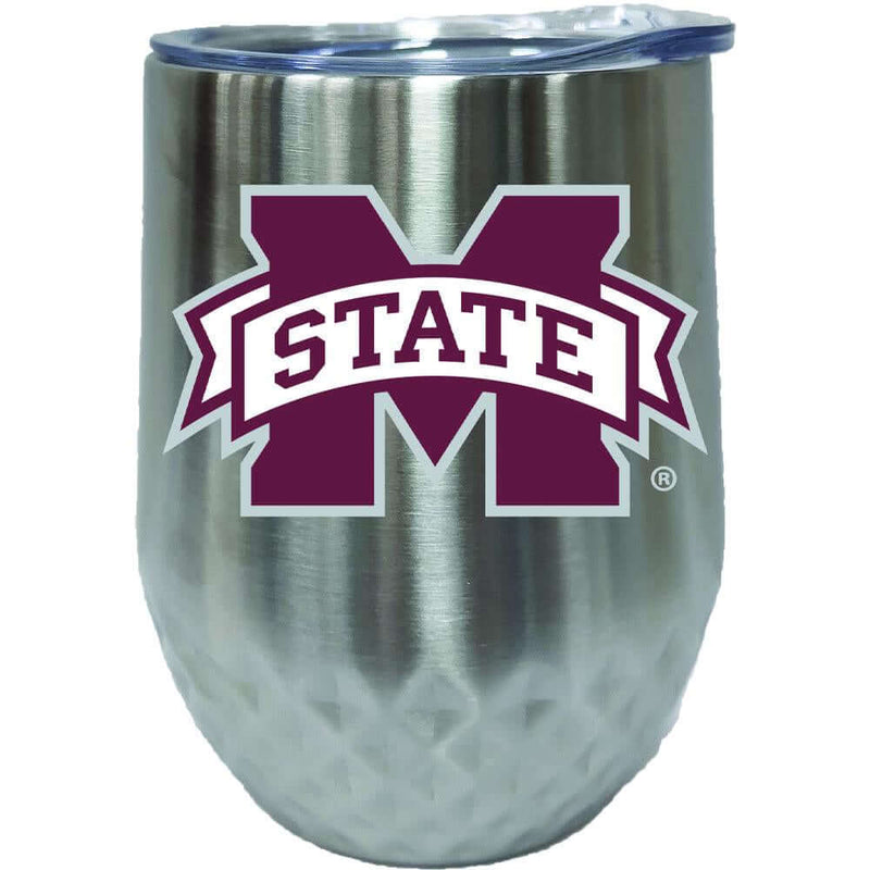 12OZ SS STMLS DIAMD TMBLR MISSISSIPPI ST COL, CurrentProduct, Drinkware_category_All, Mississippi State Bulldogs, MSS 888966671225 $28.49