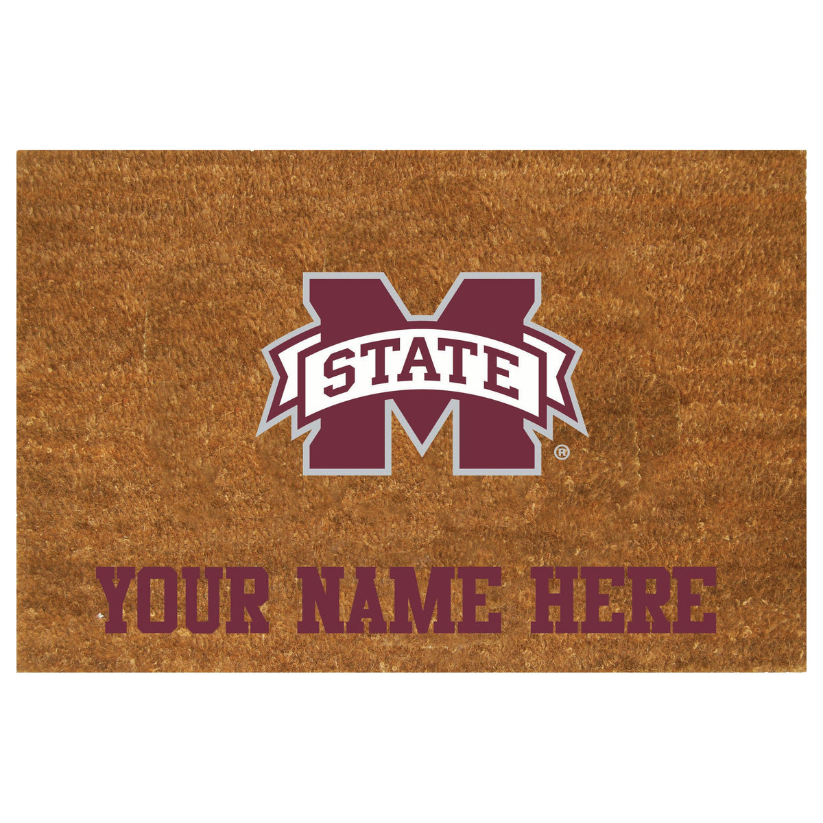 Personalized Doormat | Mississippi State Bulldogs