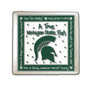 True Fan Square Plate - Michigan State University
COL, Michigan State Spartans, MSU, OldProduct
The Memory Company