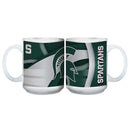 15oz White Carbon Fiber Mug |  Michigan St
COL, Michigan State Spartans, MSU, OldProduct
The Memory Company