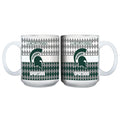 Inner Stripe Mug 15oz. Wht Michigan St
COL, Michigan State Spartans, MSU, OldProduct
The Memory Company