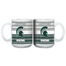 Inner Stripe Mug 15oz. Wht Michigan St
COL, Michigan State Spartans, MSU, OldProduct
The Memory Company