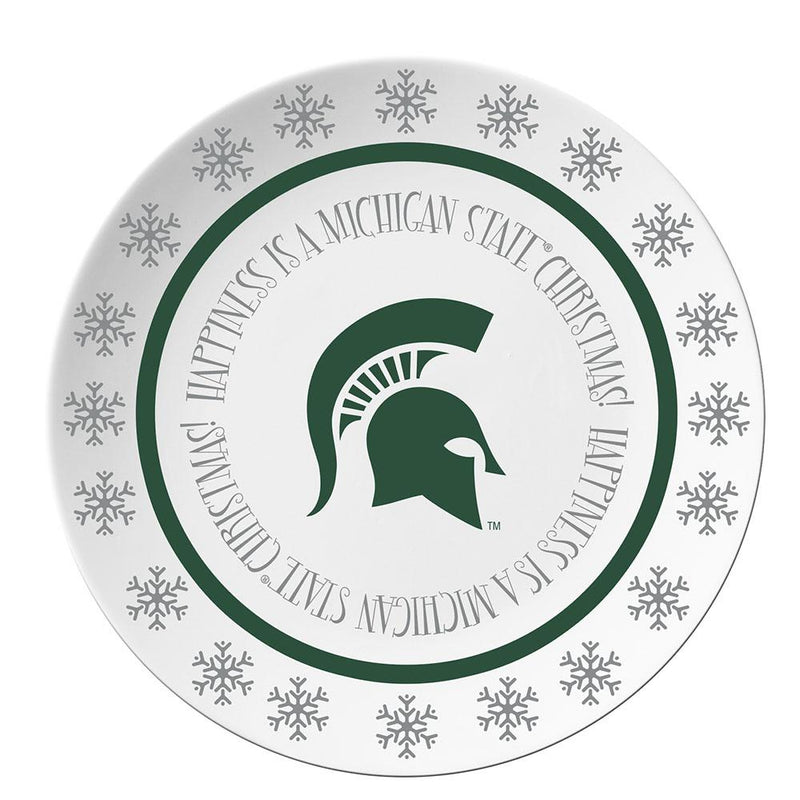 4" Ball/Cookie Plate Set Michigan St
COL, Michigan State Spartans, MSU, OldProduct
The Memory Company