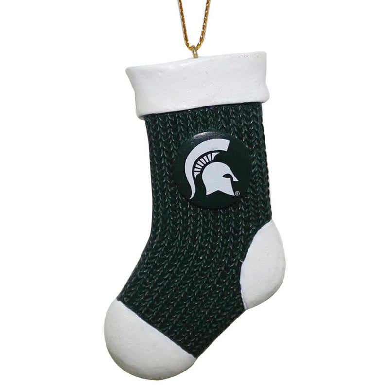 SWTR STCKNG Ornament - Michigan State University
COL, Michigan State Spartans, MSU, OldProduct
The Memory Company
