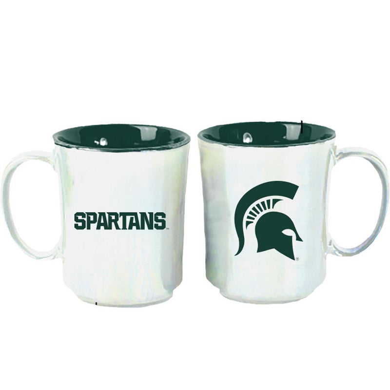 15oz Iridescent Mug Michigan St COL, CurrentProduct, Drinkware_category_All, Michigan State Spartans, MSU 194207201688 $19.99