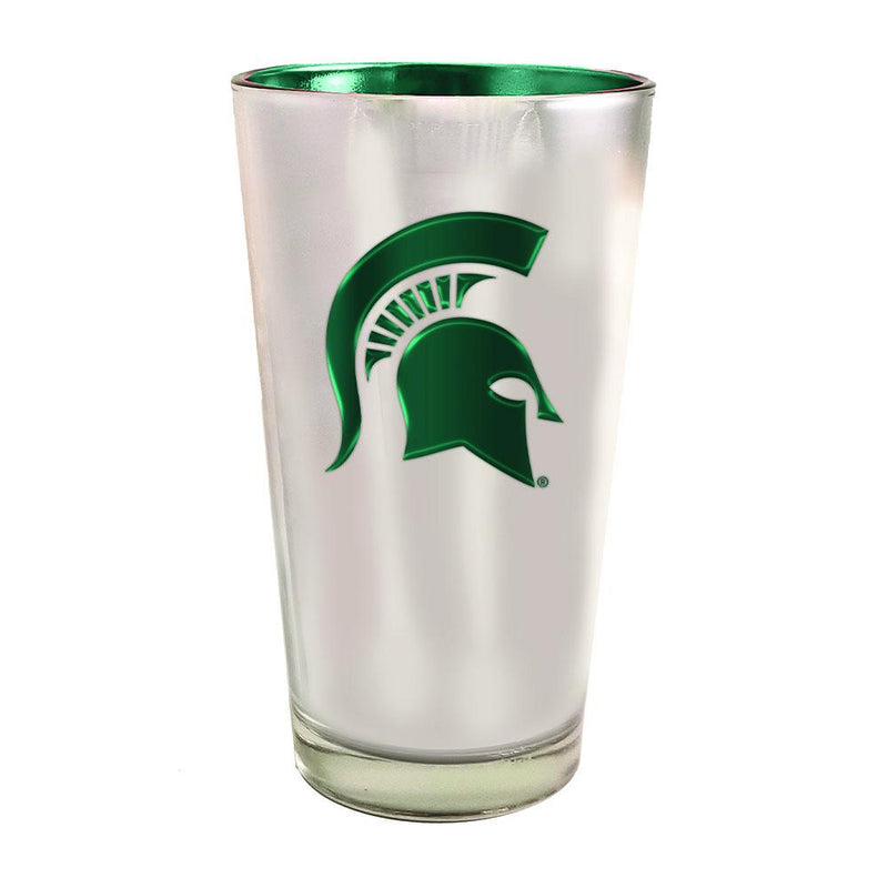 16oz Electroplated Pint  MICHIGAN ST
COL, CurrentProduct, Drinkware_category_All, Michigan State Spartans, MSU
The Memory Company