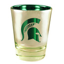 Electroplated shot  Michigan St
COL, CurrentProduct, Drinkware_category_All, Michigan State Spartans, MSU
The Memory Company