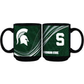 15oz Dynamic Style Mug | Michigan St COL, CurrentProduct, Drinkware_category_All, Michigan State Spartans, MSU 888966592469 $12