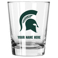 15oz Personalized Stemless Glass | Michigan State Spartans