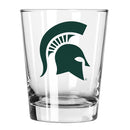 15oz Glass Tumbler MICHIGAN STATE COL, CurrentProduct, Drinkware_category_All, Michigan State Spartans, MSU 888966938304 $11