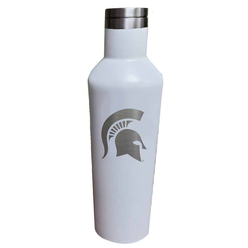 17oz White Etched Infinity Bottle | Michigan State Spartans