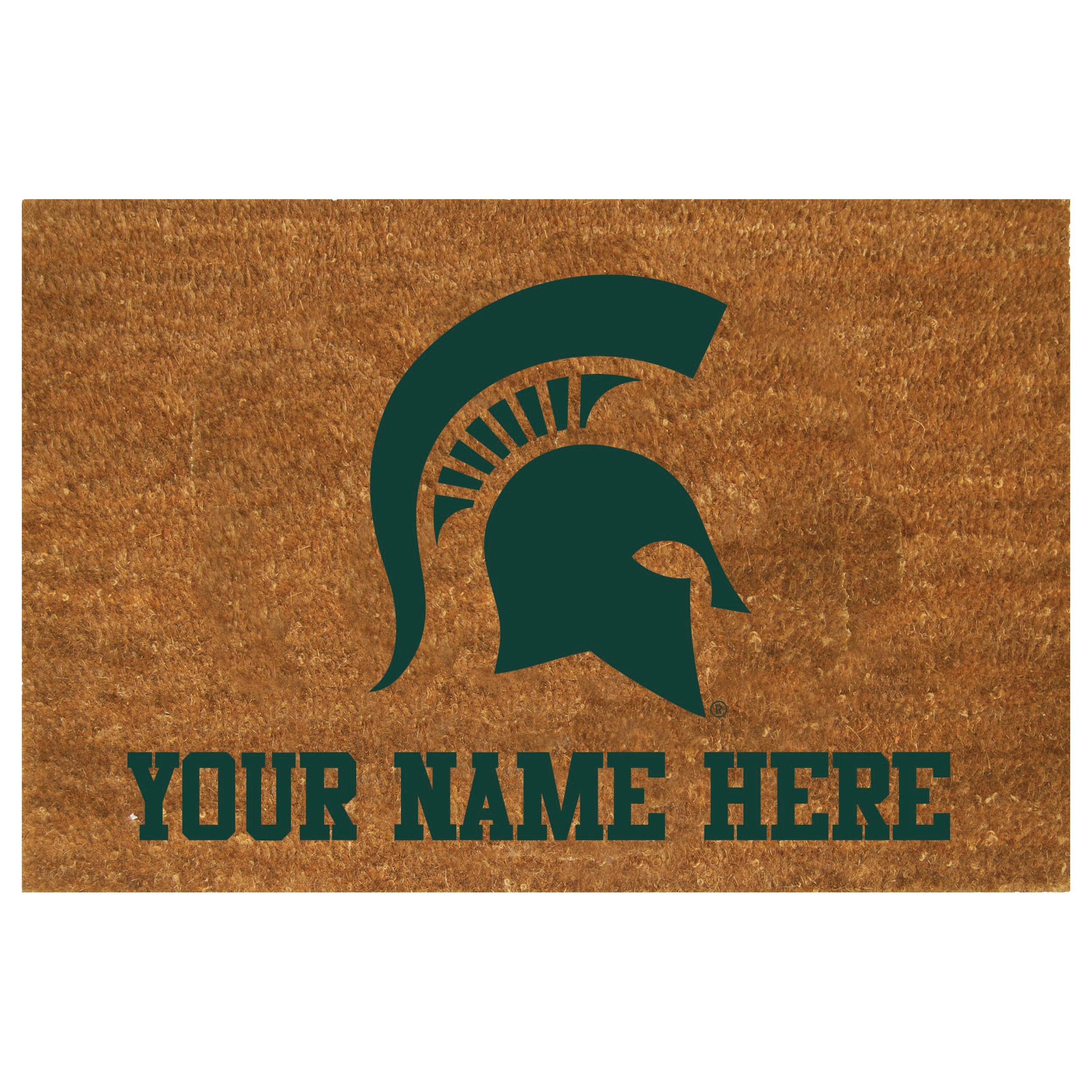 Personalized Doormat | Michigan State Spartans