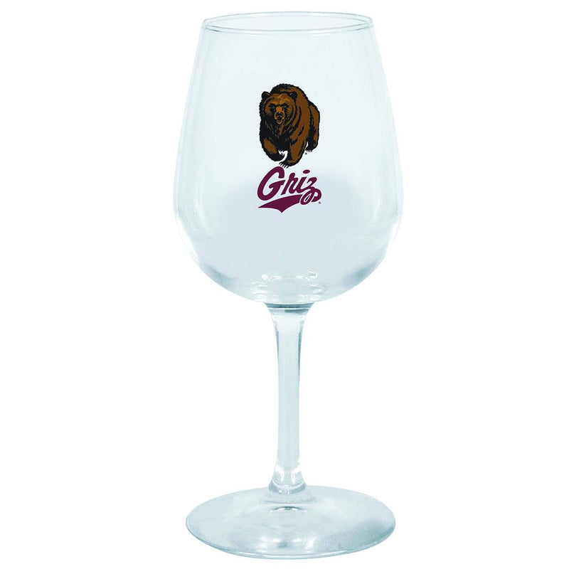 BOXED WINE GLASS  MONTANA
COL, Montana Grizzlies, MT, OldProduct
The Memory Company