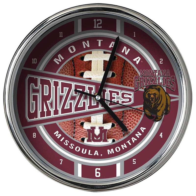Chrome Clock | Montana University
COL, Montana Grizzlies, MT, OldProduct
The Memory Company