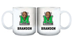 11oz White Personalized Ceramic Mug - Marshall COL, CurrentProduct, Custom Drinkware, Drinkware_category_All, Gift Ideas, Marshall Thundering Herd, MTH, Personalization, Personalized_Personalized 194207465110 $20.11