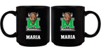11oz Black Personalized Ceramic Mug - Marshall COL, CurrentProduct, Custom Drinkware, Drinkware_category_All, Gift Ideas, Marshall Thundering Herd, MTH, Personalization, Personalized_Personalized 194207373811 $20.11