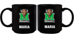 11oz Black Personalized Ceramic Mug - Marshall COL, CurrentProduct, Custom Drinkware, Drinkware_category_All, Gift Ideas, Marshall Thundering Herd, MTH, Personalization, Personalized_Personalized 194207373811 $20.11