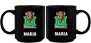 11oz Black Personalized Ceramic Mug - Marshall COL, CurrentProduct, Custom Drinkware, Drinkware_category_All, Gift Ideas, Marshall Thundering Herd, MTH, Personalization, Personalized_Personalized 194207373811 $20.11