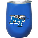 12oz Matte Stainless Steel Stemless Tumbler | Montana St COL, CurrentProduct, Drinkware_category_All, Middle Tennessee State Blue Raiders, MTS 888966600065 $32.99