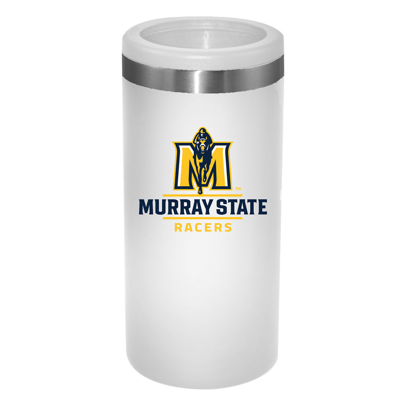 12oz White Slim Can Holder | Murray State Racers