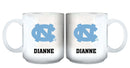 11oz White Personalized Ceramic Mug | North Carolina University COL, CurrentProduct, Custom Drinkware, Drinkware_category_All, Gift Ideas, NC, Personalization, Personalized_Personalized, UNC Tar Heels 194207465127 $20.11