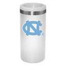 12oz White Slim Can Holder | UNC Tar Heels