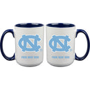 15oz Inner Color Personalized Ceramic Mug | UNC Tar Heels 2790PER, COL, CurrentProduct, Drinkware_category_All, NC, Personalized_Personalized, UNC Tar Heels  $27.99