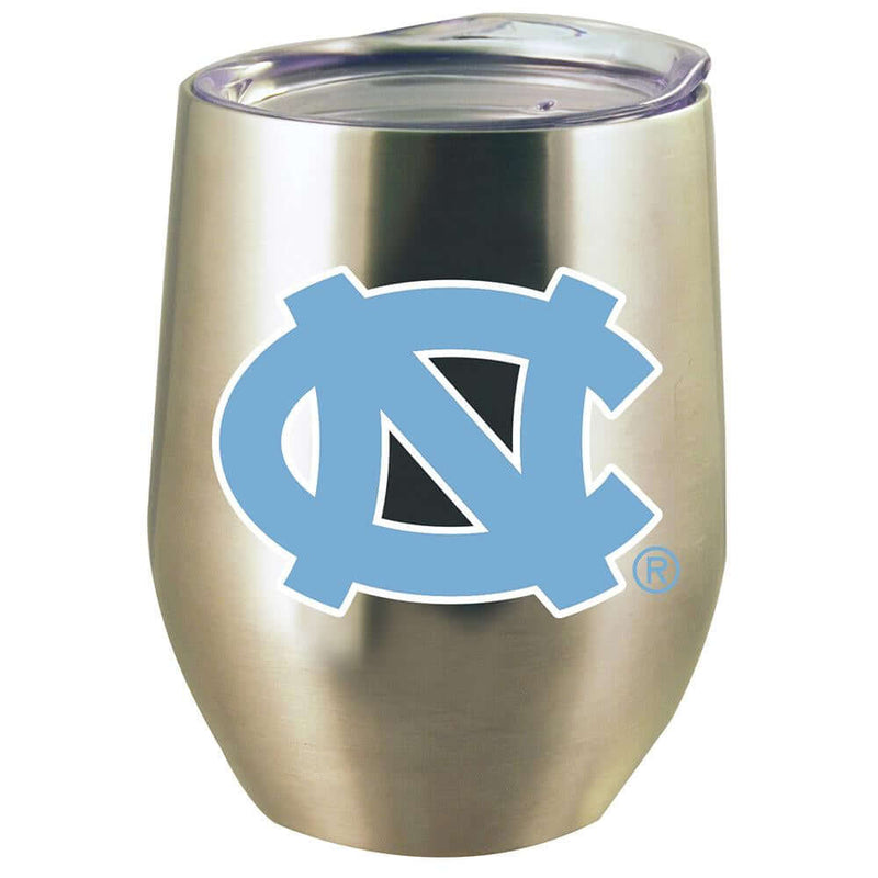 12oz Stainless Steel Stemless Tumbler w/Lid | North Carolina University COL, CurrentProduct, Drinkware_category_All, NC, UNC Tar Heels 888966956179 $15.76