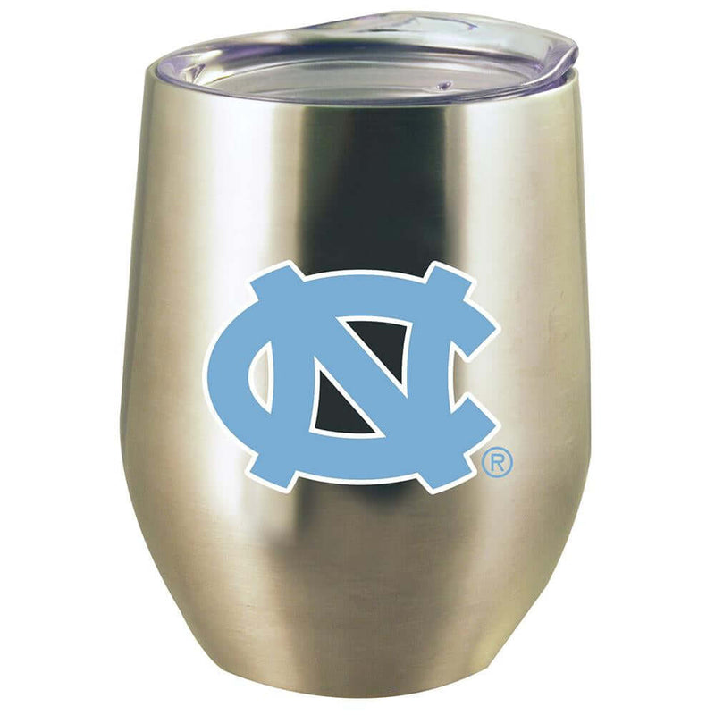 12oz Stainless Steel Stemless Tumbler w/Lid | North Carolina University COL, CurrentProduct, Drinkware_category_All, NC, UNC Tar Heels 888966599307 $21.99