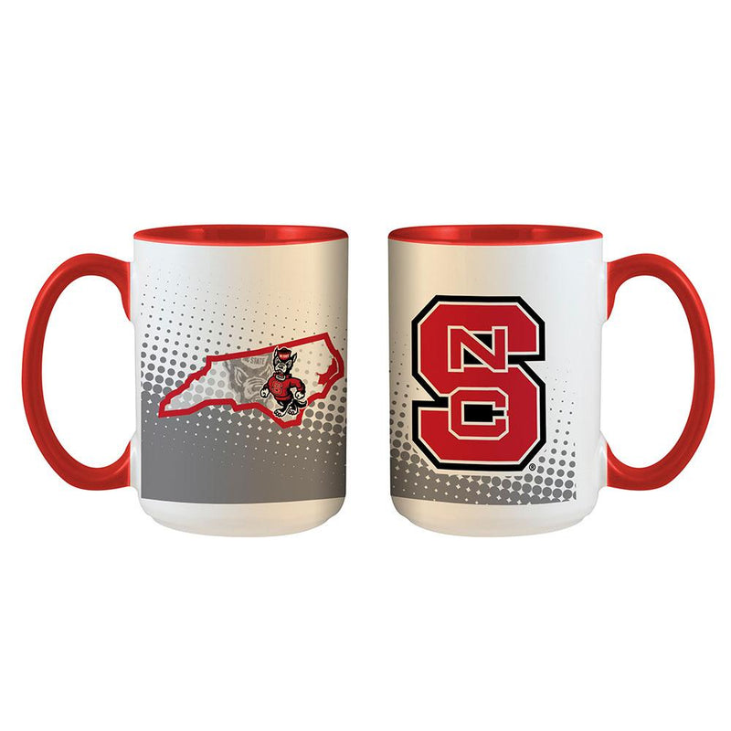 15OZ MUG I/C SOM NC STATE COL, NC State Wolfpack, NCS, OldProduct 888966460744 $14
