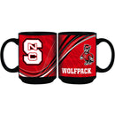 15oz Dynamic Style Mug | North Carolina St COL, CurrentProduct, Drinkware_category_All, NC State Wolfpack, NCS 888966592520 $12