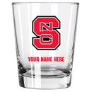 15oz Personalized Stemless Glass | NC State Wolfpack